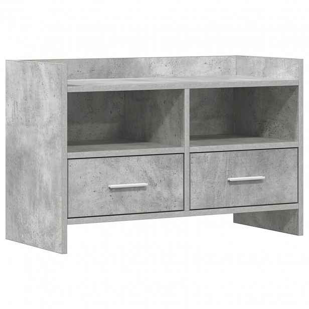 vidaXL Televizní skříň 71,5 x 33 x 47 cm Betonově šedá