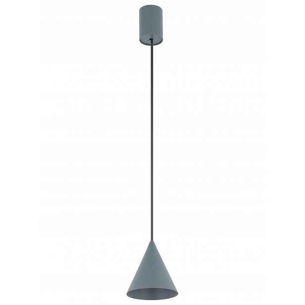 Závěsná Lampa Zenith Xs šedá světle modrá 1xGU10 130 cm do obývacího pokoje kuchyně, stropní