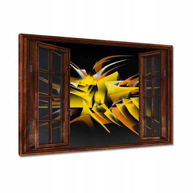 Obrazy 90x60 Žluté hroty