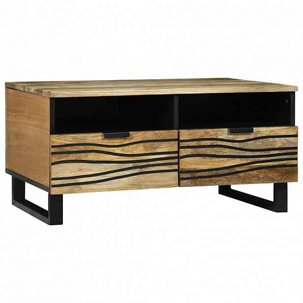vidaXL Konferenční stolek Přírodní 80 x 54 x 40 cm Kompozitní dřevo