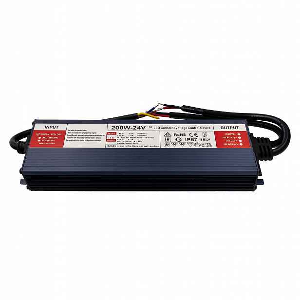 Vodotěsný napájecí zdroj 24VDC 200W IP67