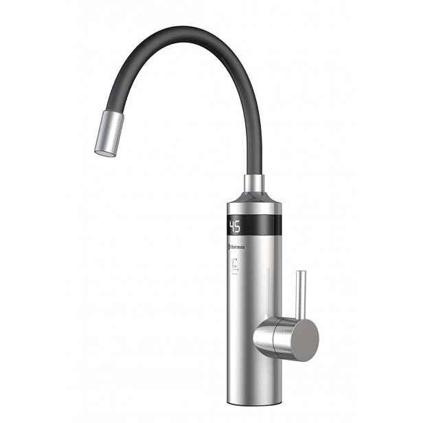 Aqualine Ton - Elektrická dřezová baterie 3kW, černá/nerez 211085