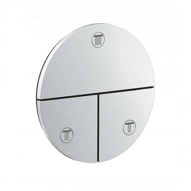 Axor ShowerSelect ID - Ventil pod omítku pro 3 spotřebiče, chrom 36779000