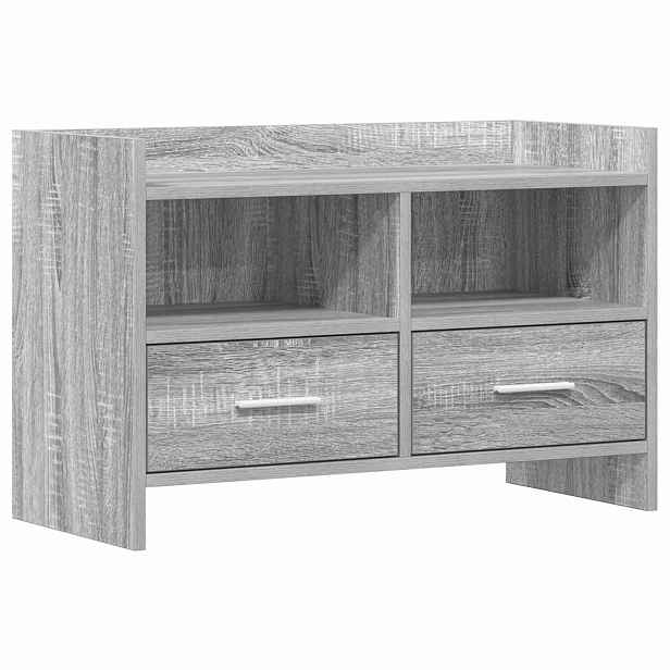 vidaXL Televizní skříň 71,5 x 33 x 47 cm Šedý Sonoma Kompozitní dřevo