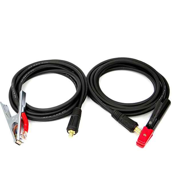 Hromadný elektrodový kabel pro svařovací stroje Kpl 2 x 5 m