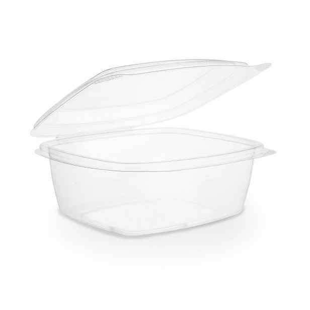 Pla nádoba s víkem 750 ml, 16x14x6 cm, 50 ks