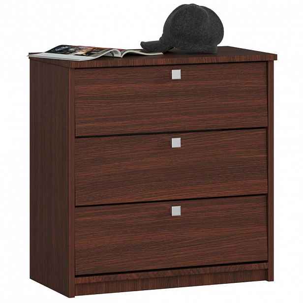 RAUMHIRSCH FURNITURE SKŘÍŇ NA BOTY Tmavě hnědá 62/60/31