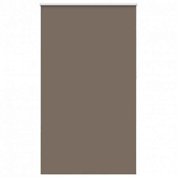 vidaXL Roleta zatemňovací Káva 130x210cm Šířka látky 126,6cm Polyester
