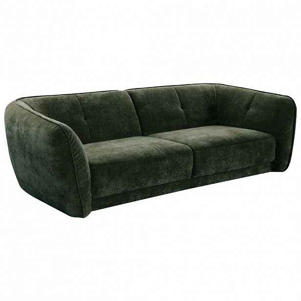 Sit & More POHOVKA BIG SOFA, textil, olivově zelená