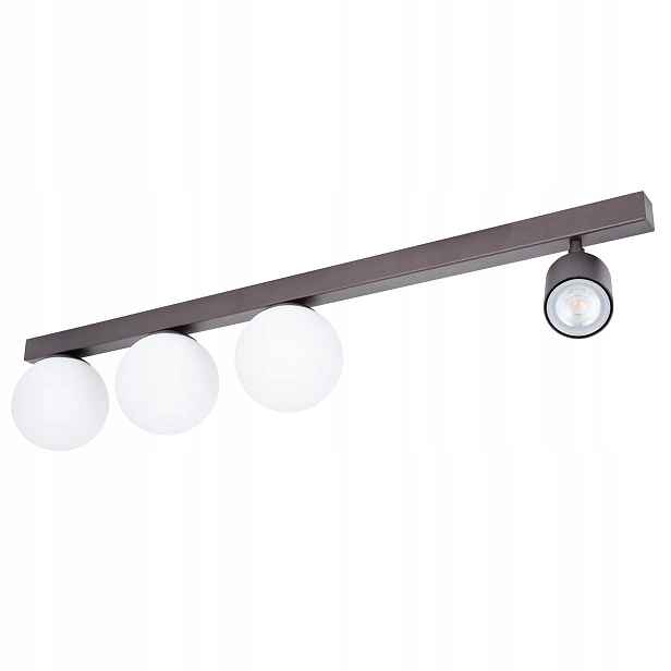 Stropní svítidlo Tavira Sigma Lighting hnědá 80 cm 3xG9+GU10 nastavitelná