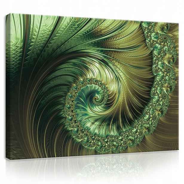 Obraz Na Plátně Canvas 80x60 Abstrakce Spirála