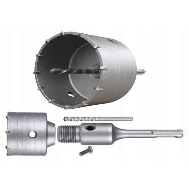 Korunkový Vrták Na Zdivo Z Betonu Sds Plus Korunka 125 mm