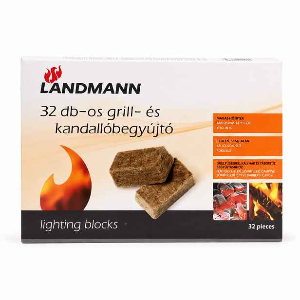 LANDMANN podpalovací kostky na gril 32ks, 13835-L