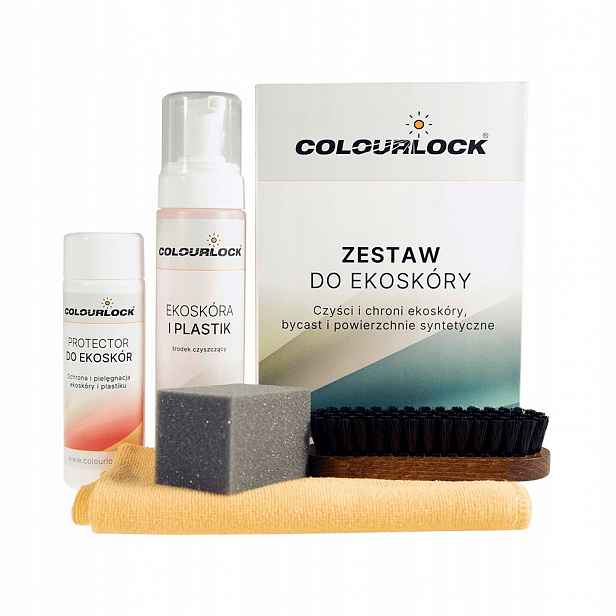 Sada Čisticích Prostředků Na Renovaci Eko Kůže V Autě Colourlock