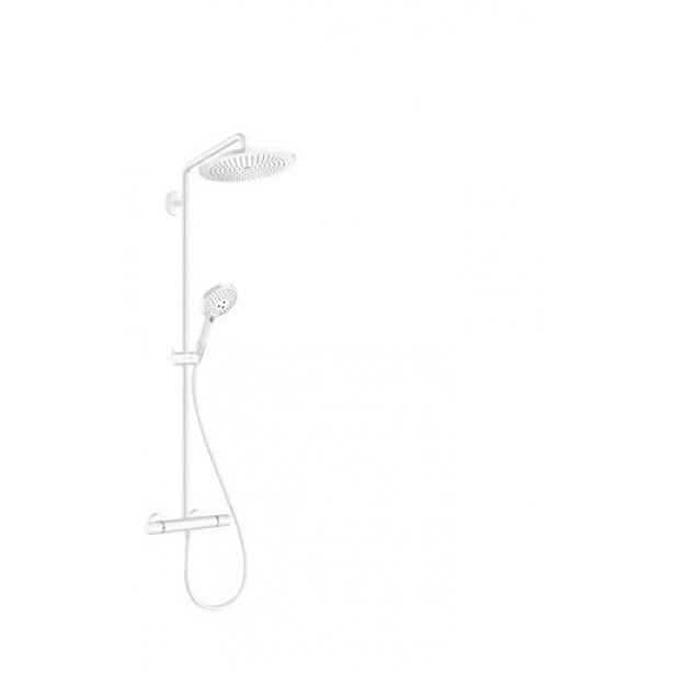 Sprchový systém Hansgrohe Croma-Select včetně baterie matná bílá 26891700