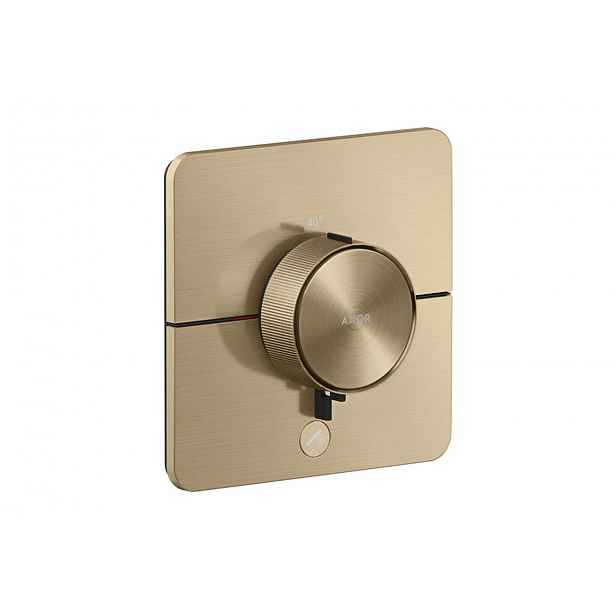 Axor ShowerSelect ID - Termostatická sprchová baterie pod omítku, HighFlow, kartáčovaný bronz 36778140