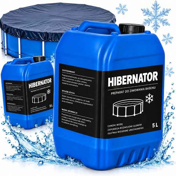 Hibernator 5 Kg Kapalina Pro Zazimování Bazénu Ochrana Pro Zimní Sezónu Vody