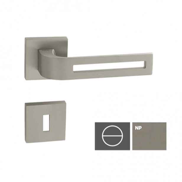 Klika Naturel Cinto 2, nikl perla,WC rozety CINTO2HRNPWC