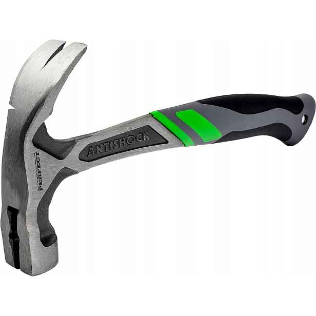 Tesařské kladivo 600 g Anti-shock, dvojitý dráp Stalco Perfect S-69465