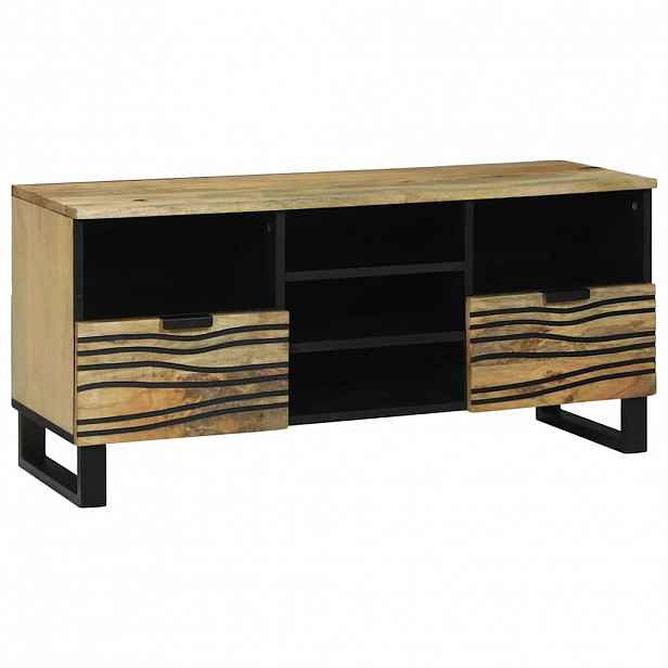 vidaXL TV jednotky 100 x 33 x 46 cm Hnědá Kompozitní dřevo