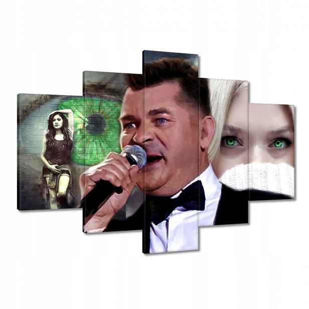 Obrazy 150x105 Zelené oči Zenek Vystoupení