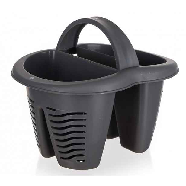 Odkapávač na příbory myKitchen, antracit
