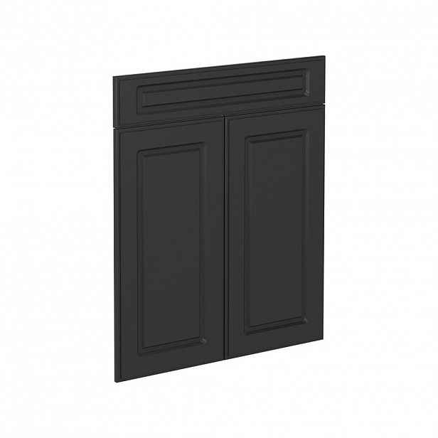 Vicco KUCHYŇSKÁ DVÍŘKA R-Line Antracitový venkovský dům 59.6 x 70.8 cm nábytková čela pro spodní skříňku se zásuvkami