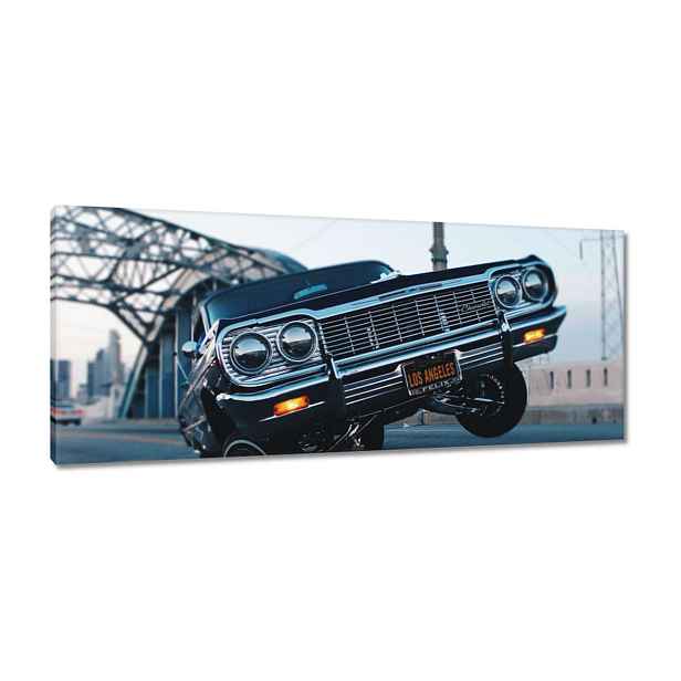 Obrazy 100x40 Chevrolet Skákací auto