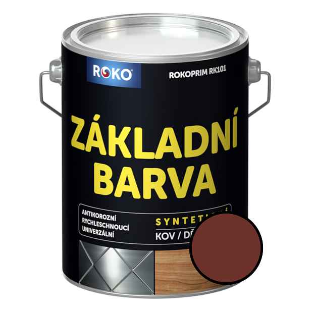 Barva základová Rokoprim RK 101 čer. hnědá 3,2 l