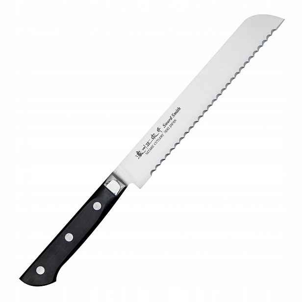 Nůž na pečivo Satake Katsu 20 cm zoubkovaný ocel mo-va pakka