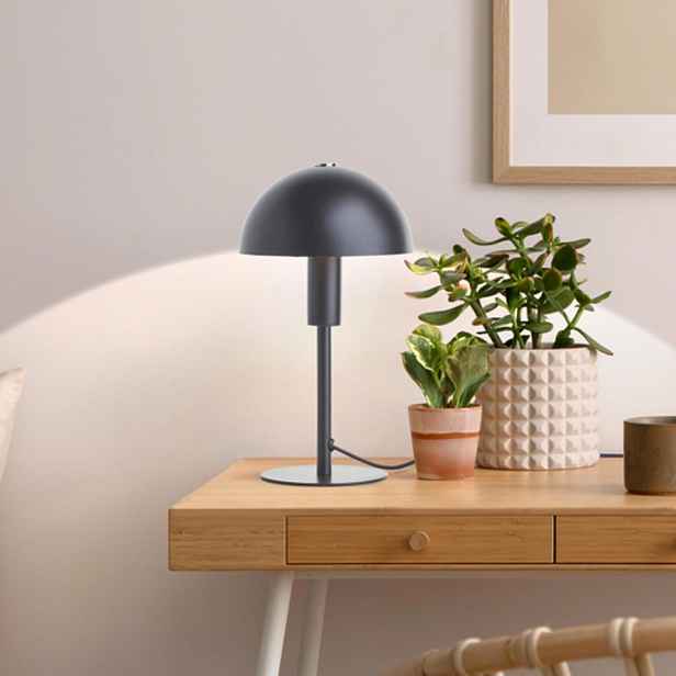 Stolní Lampa Houba 27 CM, Kov, E14, Moderní Design