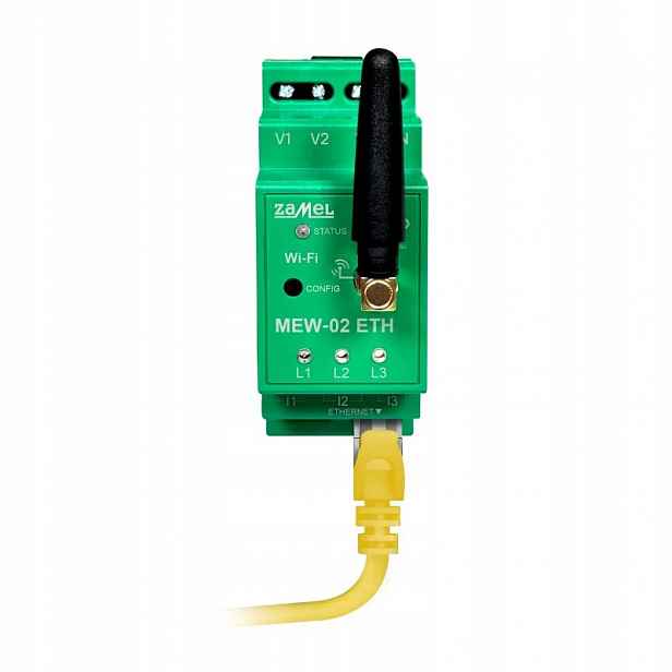 Supla – Wi-Fi monitor elektrické energie 3F+N MEW-02 Eth