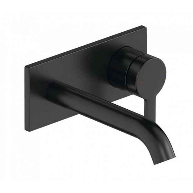 Duravit C.1 - Umyvadlová baterie pod omítku, matná černá C11070003046