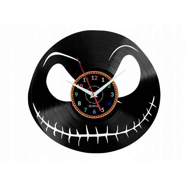 Smile Dekorativní Nástěnné Hodiny Moderní Vinylová Deska Jako Dárek