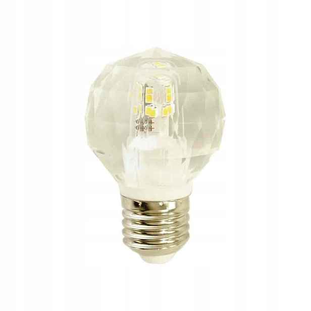 Dekorativní Led žárovka Eko-Light Křišťál E27 G45 4,3W 410lm 4000K 10 kusů