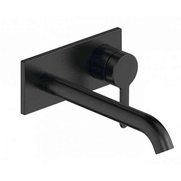 Duravit C.1 - Umyvadlová baterie pod omítku, matná černá C11070004046