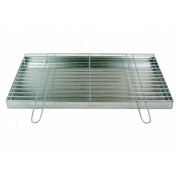 Rošt pro stavbu grilu 70 x 40 cm 4 mm popelník