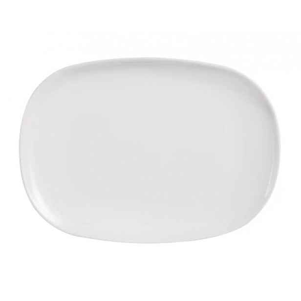 Talíř na hamburger 35 cm, opálové sklo