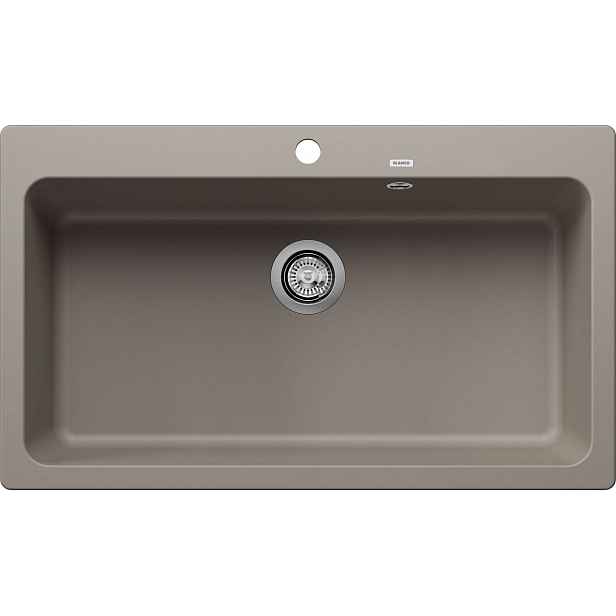 Blanco Naya XL 9 - Silgranitový dřez, 86x51 cm, tartufo 521819
