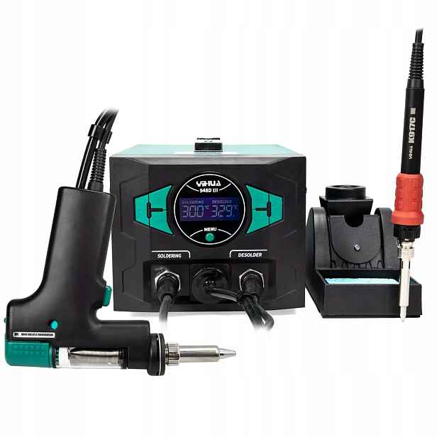 Odpáječka 290W 0,05 MPa stanice 948D-III nezávislá regulace teploty