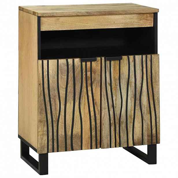 vidaXL Skříňka Hnědá 60 x 33 x 75 cm masivní mangovníkové dřevo