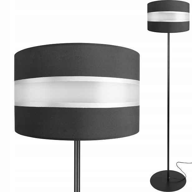 Moderní Podlahová Stojací Lampa S Led Stínidlem 35 CM