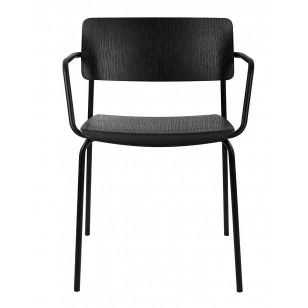 Konferenční židle Hubi 4L Arm Wood