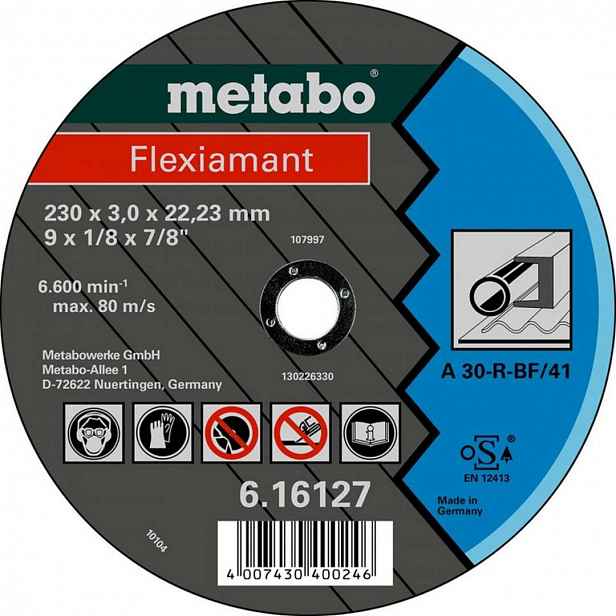 Metabo - Řezný kotouč na kov 125x22,23 mm 616732000