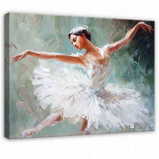Wallarena NÁSTĚNNÝ obraz Baletka Abstraktní 60x40