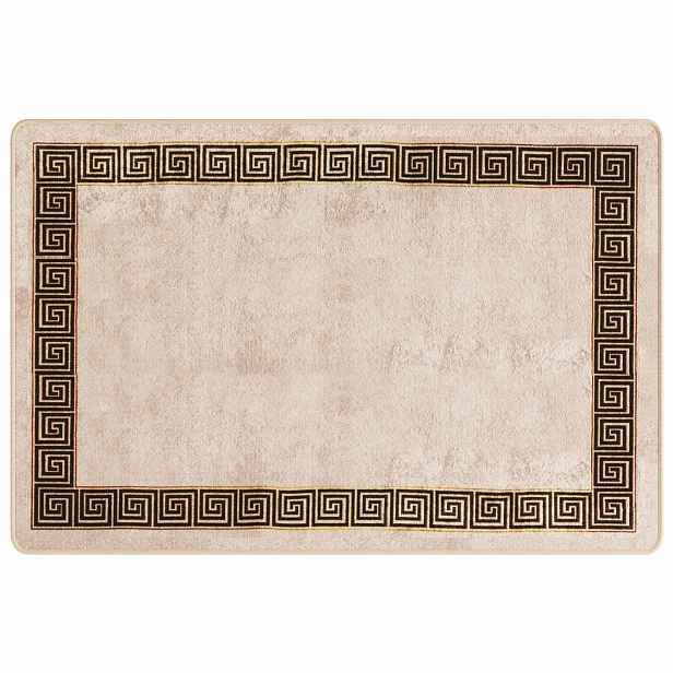 vidaXL Běhoun MARSA Černá 100 x 150 cm Polyester a PVC