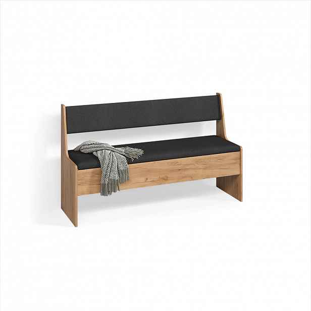 Livinity® LAVICE DO JÍDELNY DO ROHU Tiberio Pískový dub 41.5 x 136.6 cm