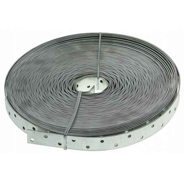 Montážní Páska Kovová Perforovaná TM1 25 mm x 25 m Stavební Spojka
