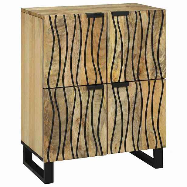 vidaXL Servírovací Stůl Hnědá 60 x 33 x 75 cm
