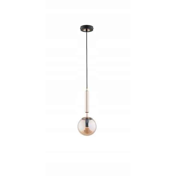 Alfa Volda Picolo závěsná lampa zlatá koule 1xE14 10W Ø15 cm
